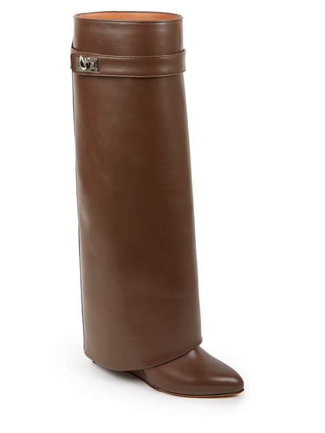 brown givenchy shark boots|givenchy shark boots shopping.